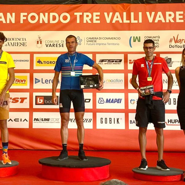 Stefan Kirchmair vince la Granfondo Tre Valli Varesine, Aldo Caiati da top five