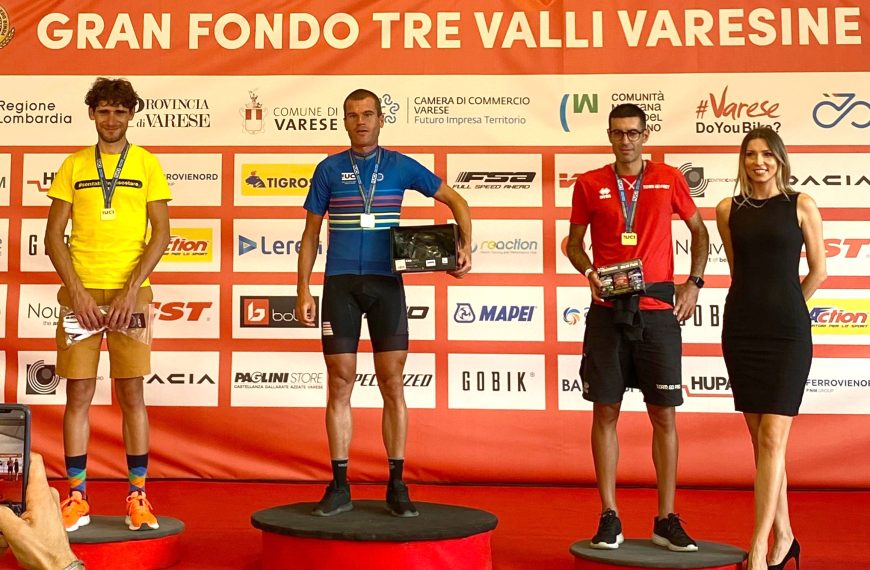 Stefan Kirchmair vince la Granfondo Tre Valli Varesine, Aldo Caiati da top five